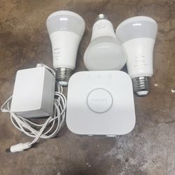 Philips Hue Smart Bridge And Bulbs