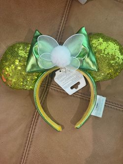 2025 Disney Parks Tinker Bell Ear Headband New