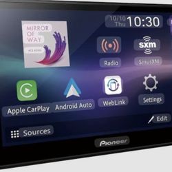 Pioneer DMH-W3000NEX 6.8 Inch Digital Multimedia Receiver w/Built-in Bluetooth 