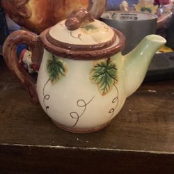 Teapot, ceramic