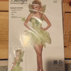 Tinker Bell Halloween Cotume Womens