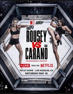MVP MMA: Rousey Vs Carano