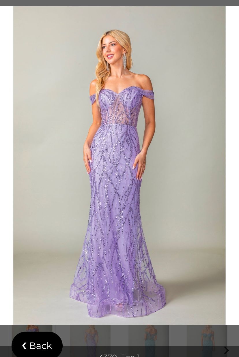 Dancing Queen Formal lilac dress
