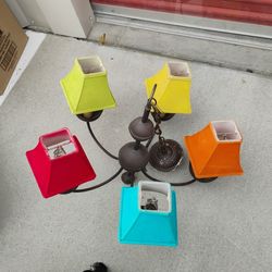 Old fashioned hanging light very cute different colors