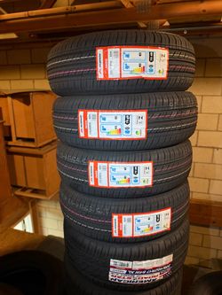 175/65R14 Headway new tires installed and balanced