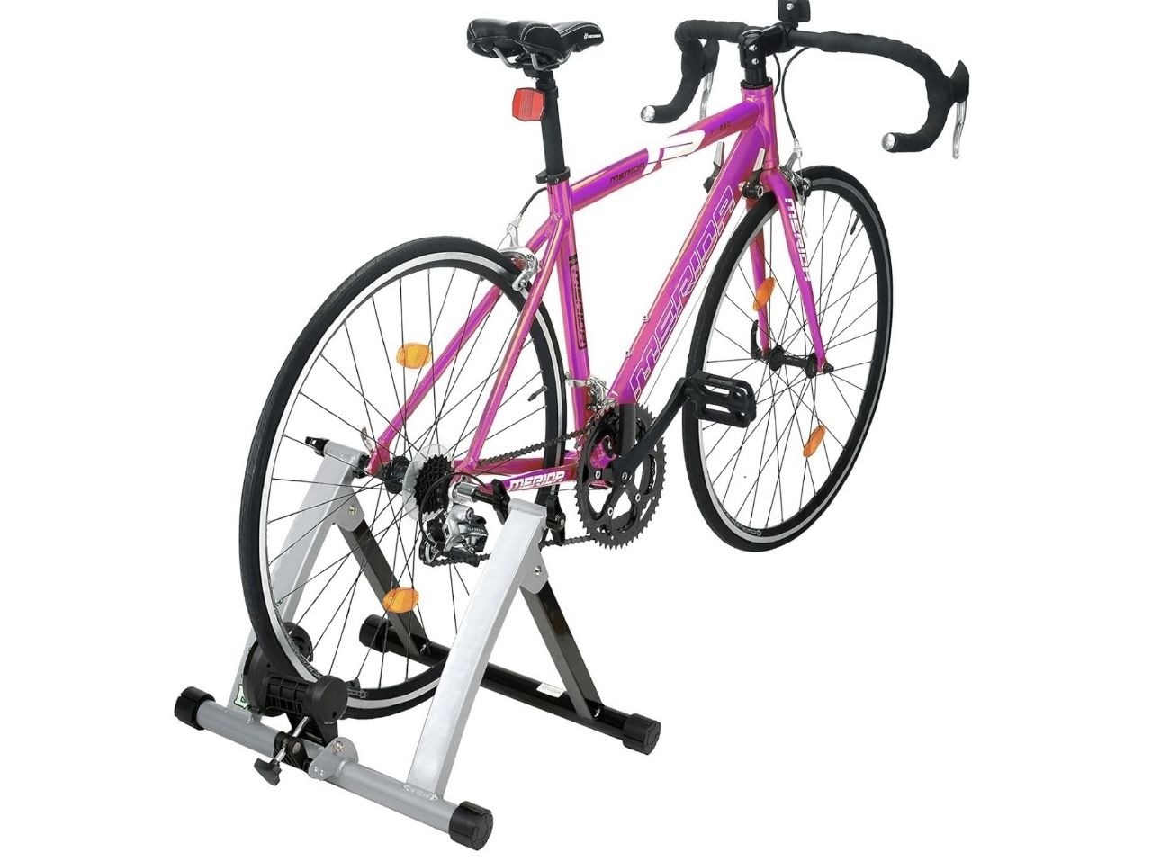 BIKE LANE INDOOR BICYCLE TRAINER EXERCISE MACHINE FOR ALL YEAR AROUND TRAINING 