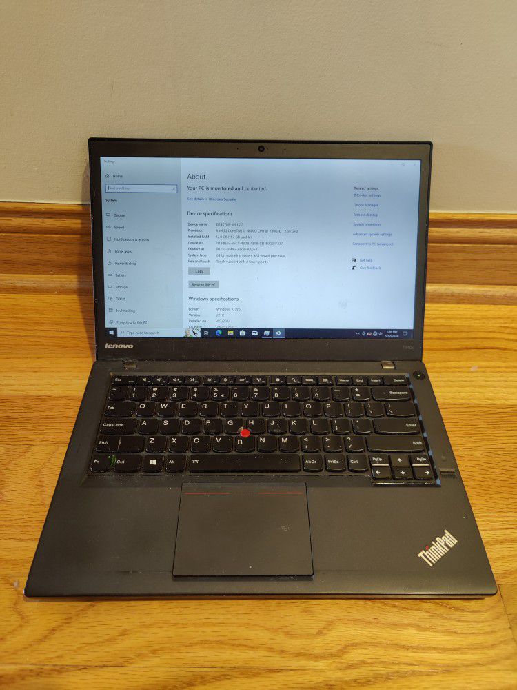 i7 Lenovo ThinkPad 