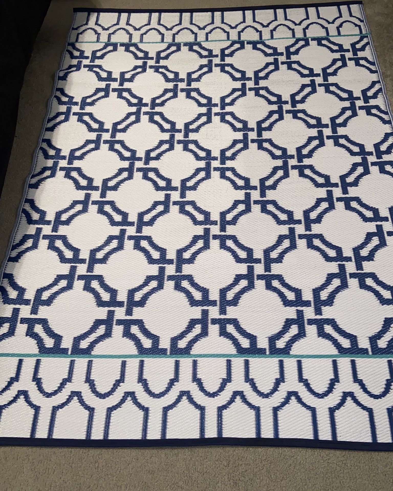 Brand New 2-sided outdoor rug