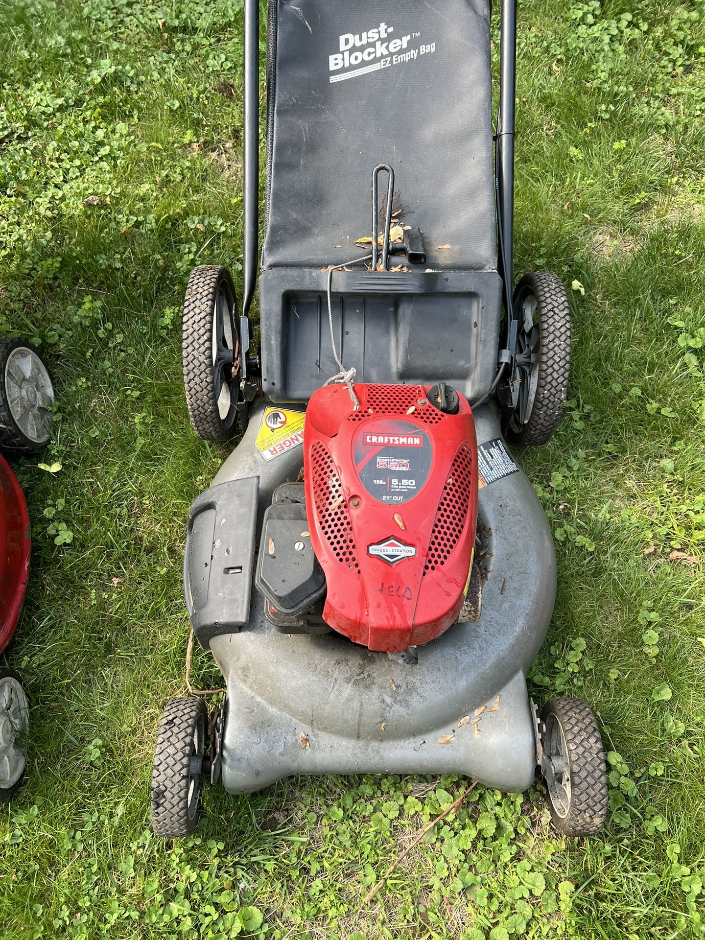 Push Mower For Parts Or Repair