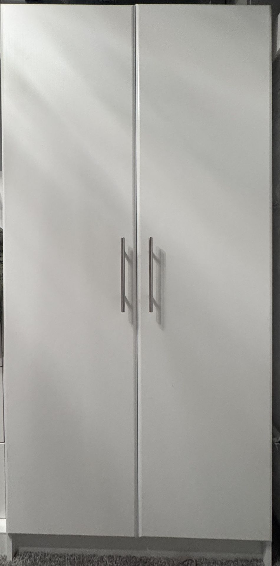 White Wardrobe With Shelves