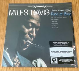 Miles Davis “Kind of Blue” 12 inch Vinyl Record (Factory Sealed)
