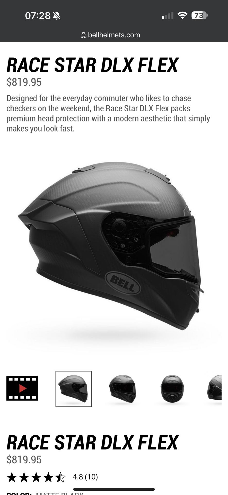 Bell Race Star DLX Flex