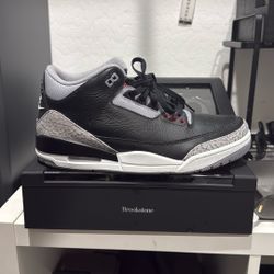 Jordan 3 Black Cement 