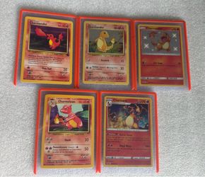 Pokemon Charizard 5 card lot bundle