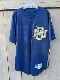 Vintage Milwaukee Brewers Russell Athletic Diamond Collection MLB Jersey Size 46