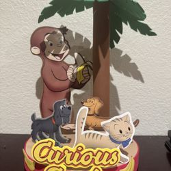 Curious George Birthday Party Centerpiece 