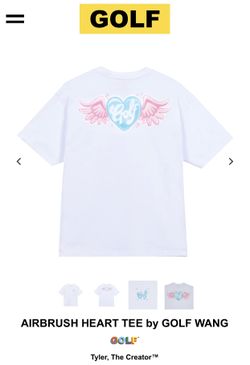Golfwang Airbrush Heart Tee