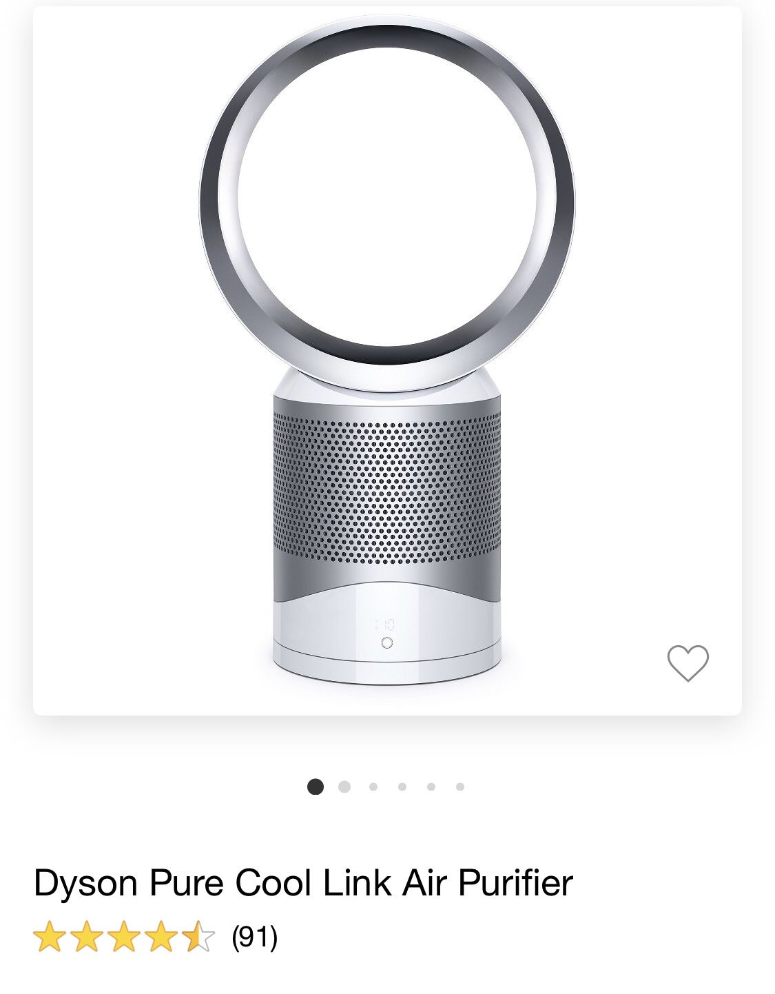 Dyson Pure Cool Link Air Purifier