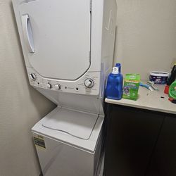 GE stackable washer drier