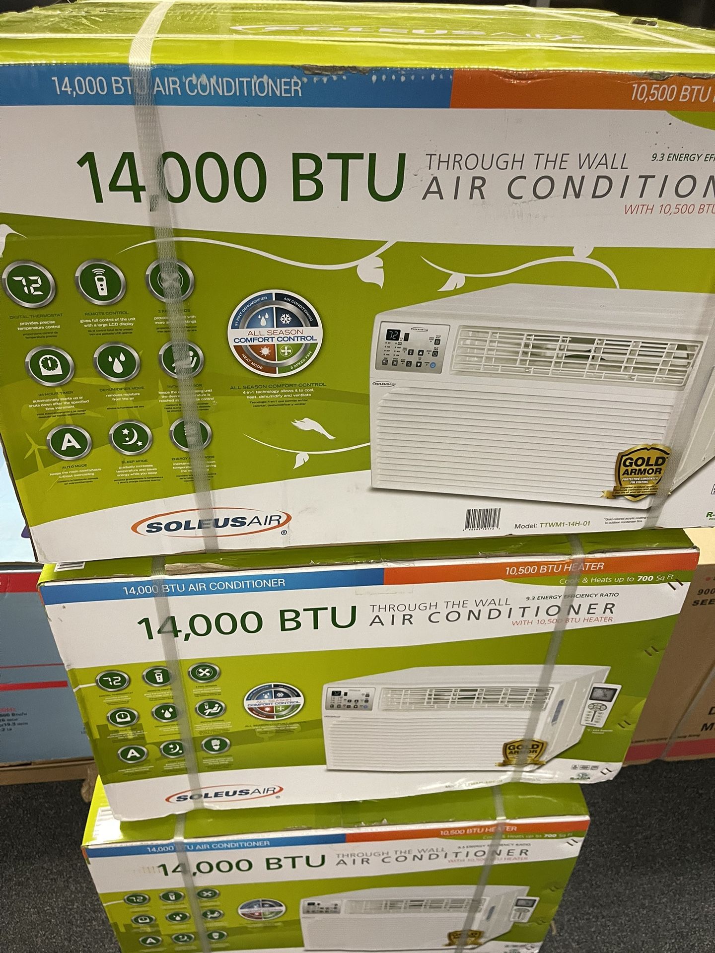 14000 btu Thru Wall Ac with heat for Sale in Pomona, CA OfferUp