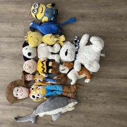New, plush stuffed animals