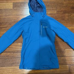 Columbia Blue Ski Snow Jacket Sz. XS