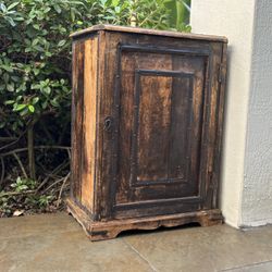 Antique Solid Wood Cabinet