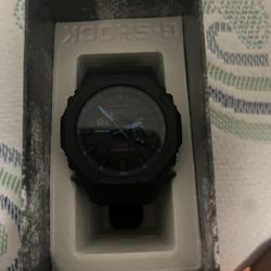 G Shock Black And Purple 