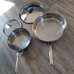 Calphalan & Cooks Standard Stainless Cookware $30/set 