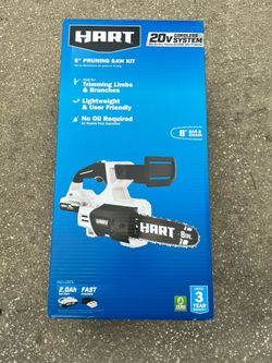 Hart 20v 8” Pruning Saw Kit