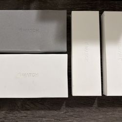 Apple Watch Boxes Lot – Ultra 2 & Series 9 (Original)