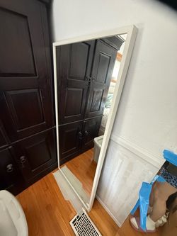 IKEA STAVE Large Full-Length Mirror – 63" x 27.5" – $15