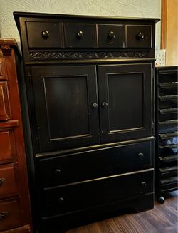 Solid Wood 4 Piece Dresser and Armoires Set