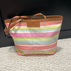 Pastel Coach Purse
