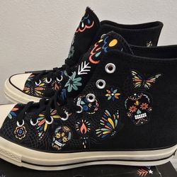 Converse Chuck 70 Day of the Dead High Tops Men's size 10