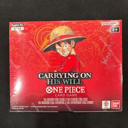 One Piece Carrying On His Will Booster Box