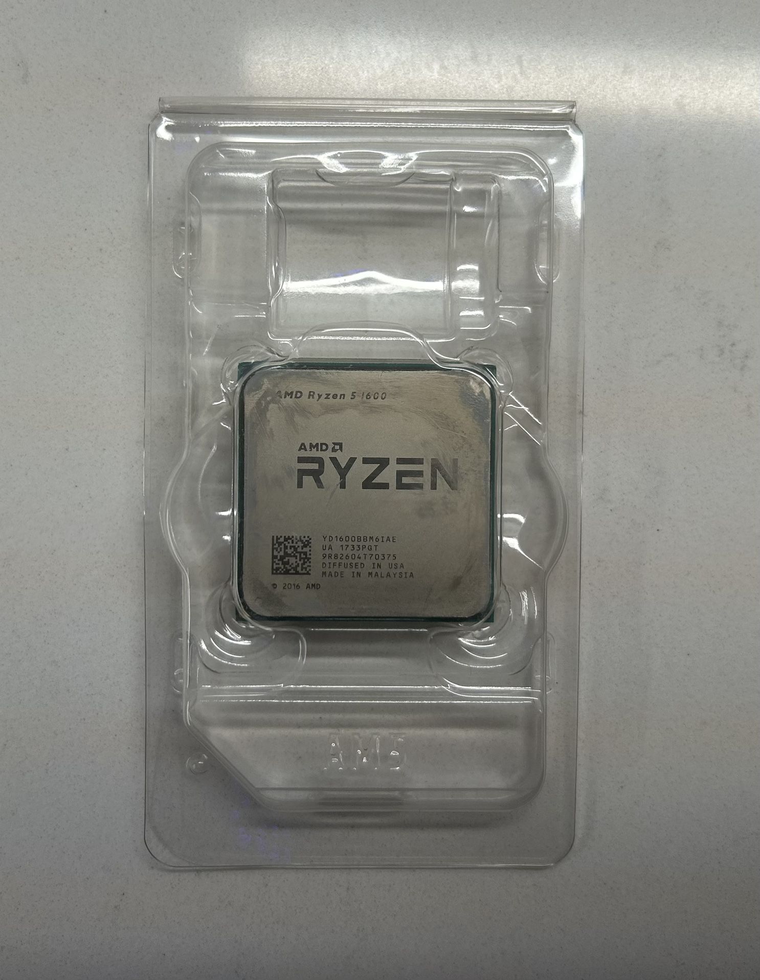 AMD Ryzen 5 1600 – 6-Core / 12-Thread CPU – (Used) – AM4 Socket