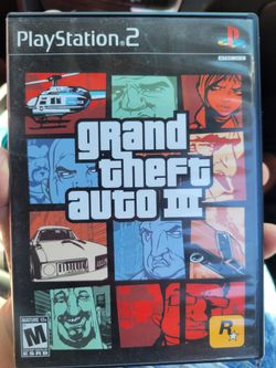 Grand Theft Auto III PS2