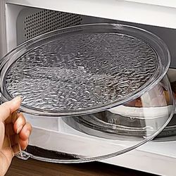 Multifunctional Microwave Splash Guard - Heat Resistant 200°C, 360° Splash-Proof, Stacking Design, Food Insulation Cover for Vegetables, Fruits And Ta