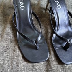 Blk Straps Sandal