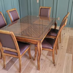 Dining table 7 piece set
