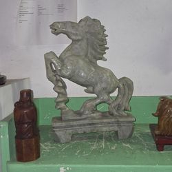 Antique Estate Scroll Or Left To See More Pictures Scroll Down To Description For Info And See 65 More Sculptures