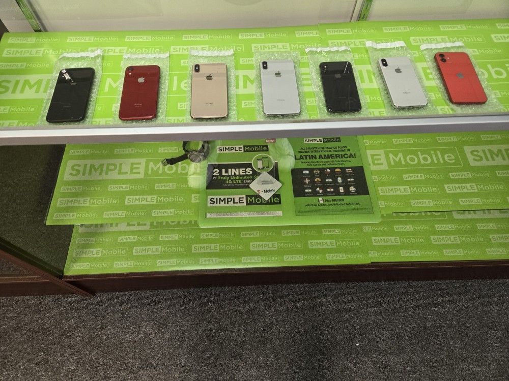 Unlocked IPhones - Use Any SIM Card - FREE FIRST MONTH SERVICE