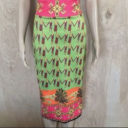 Pencil Skirt & Scarf Set