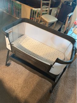 Angel Bliss collapsible side bassinet