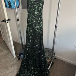 Emerald Green Prom Dress