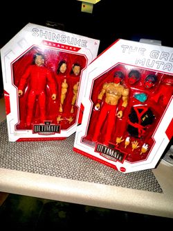WWE Ultimate Edition Shinsuke Nakamura & The Great Muta Action Figures