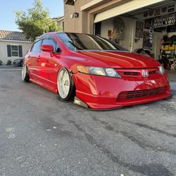 2007 Fa5 CIVIC BAGGED  SEDAN CLEAN LOW MILES 