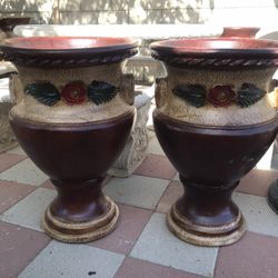 New Flower Pots Made Out Of Clay 28 X 18 