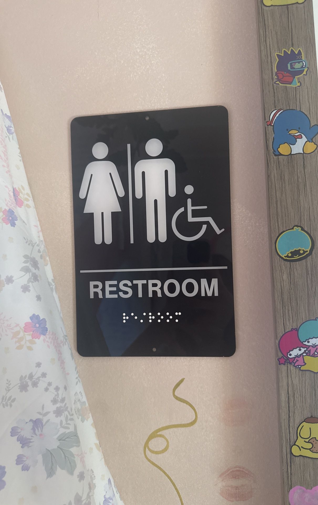 Restroom Sign